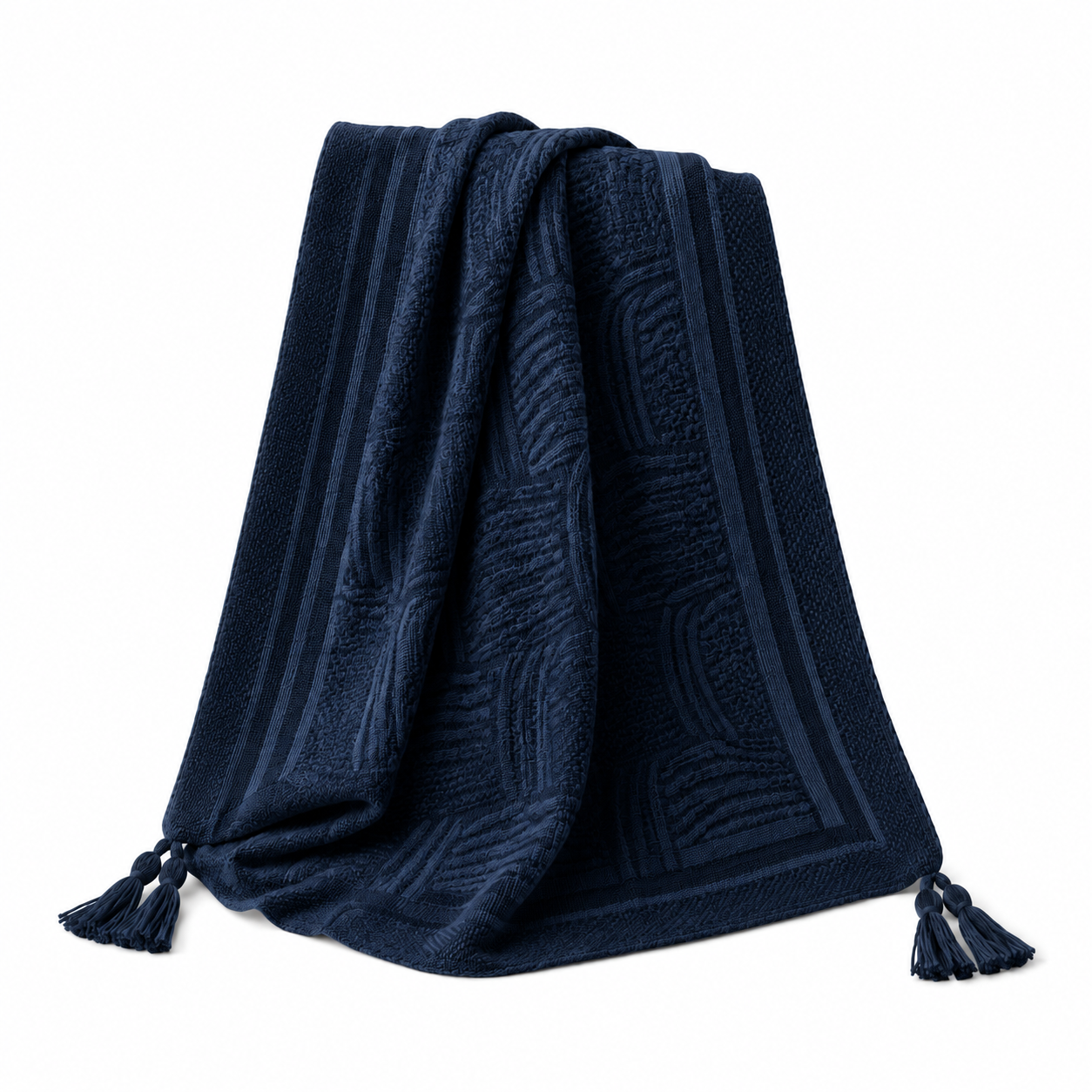 HearthSoft Textured Throw Blanket
