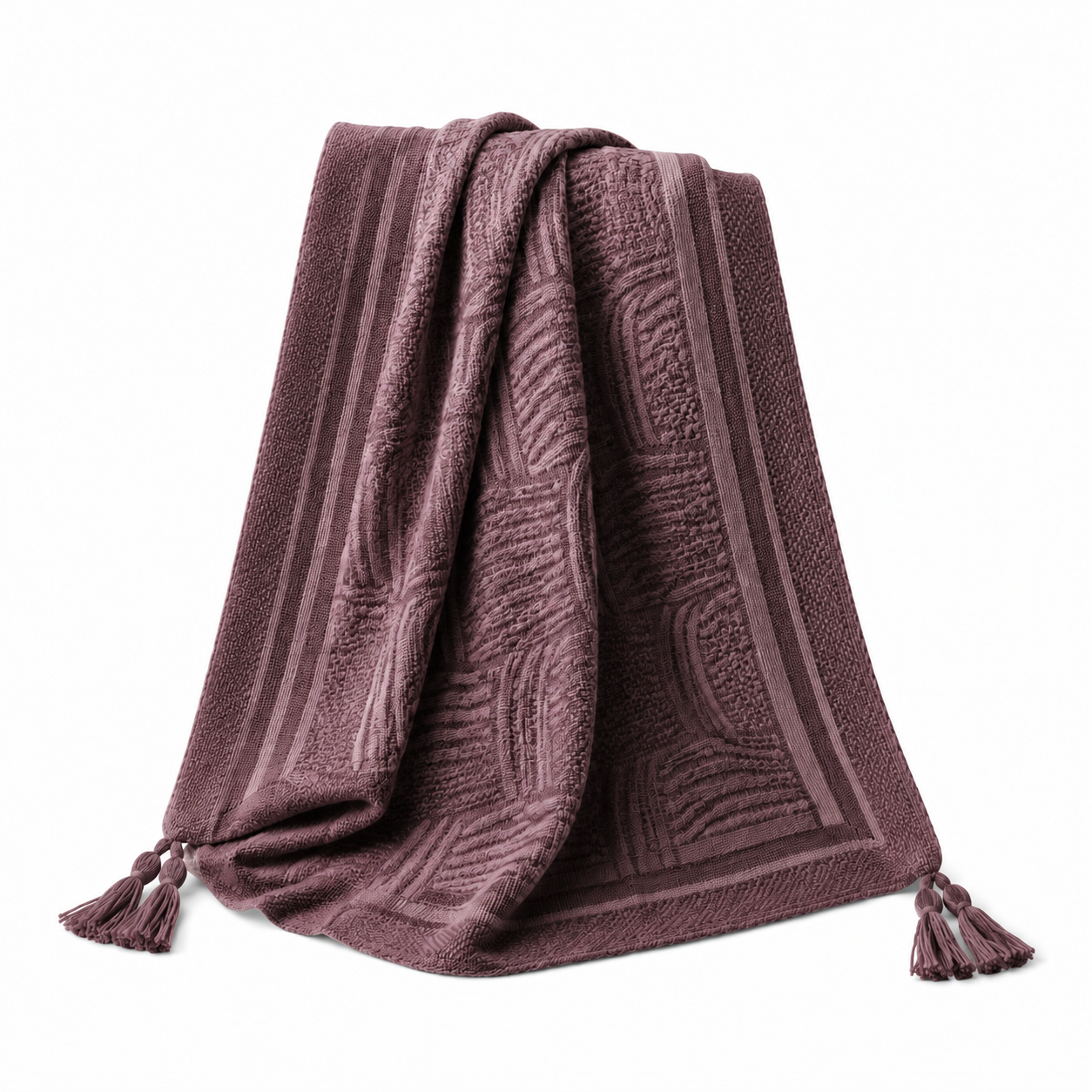 HearthSoft Textured Throw Blanket