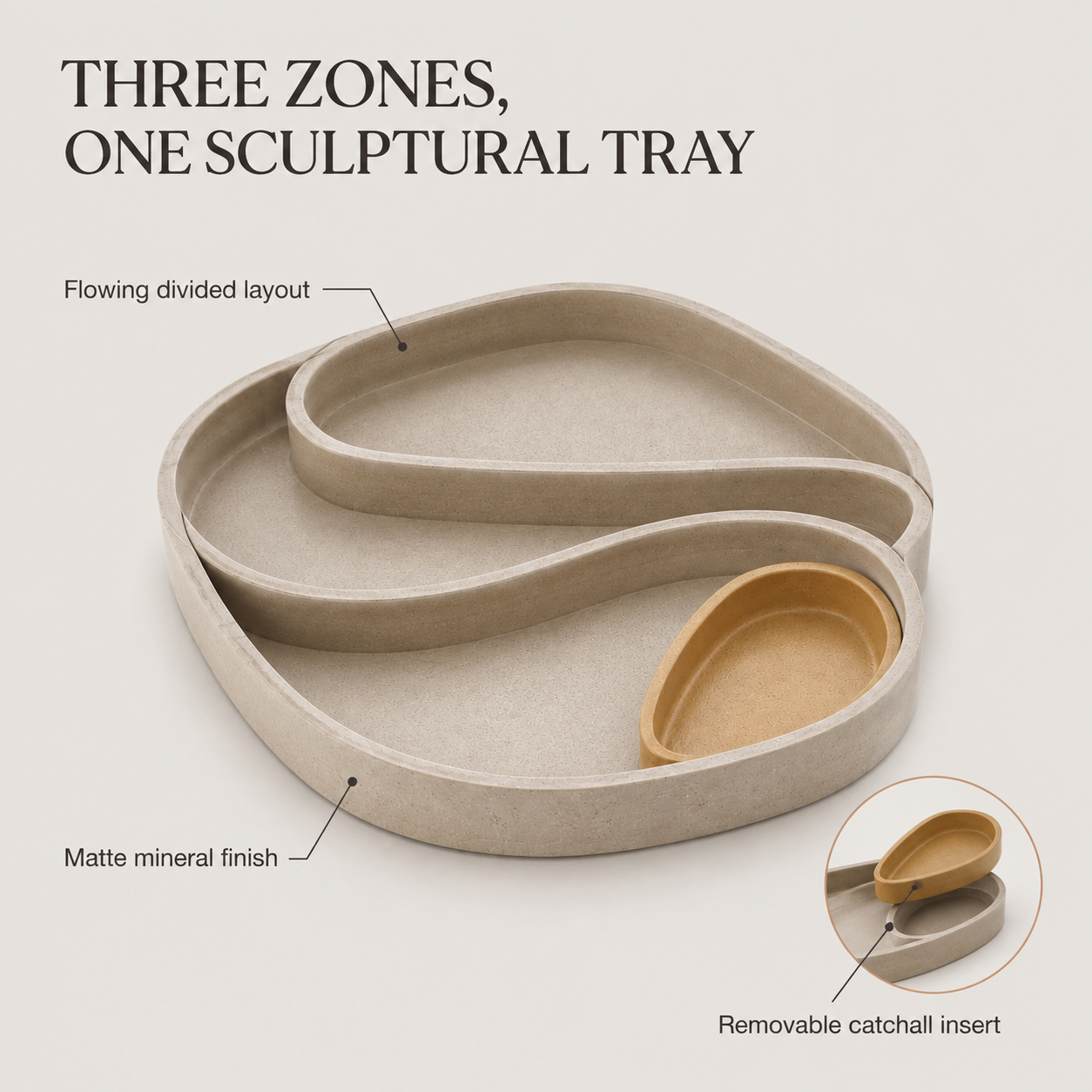 HaloForm Decorative Tray