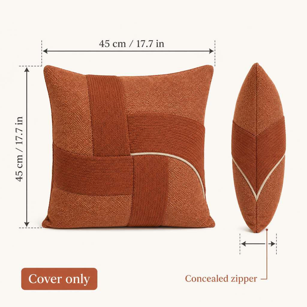 HueWeave Decorative Cushion Cover